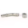 2020 hot sale 29641 Adapter Hose Fitting JIS GAS Female 60 Degree Cone Seat Hydraulic Pilot Elbow Fitting